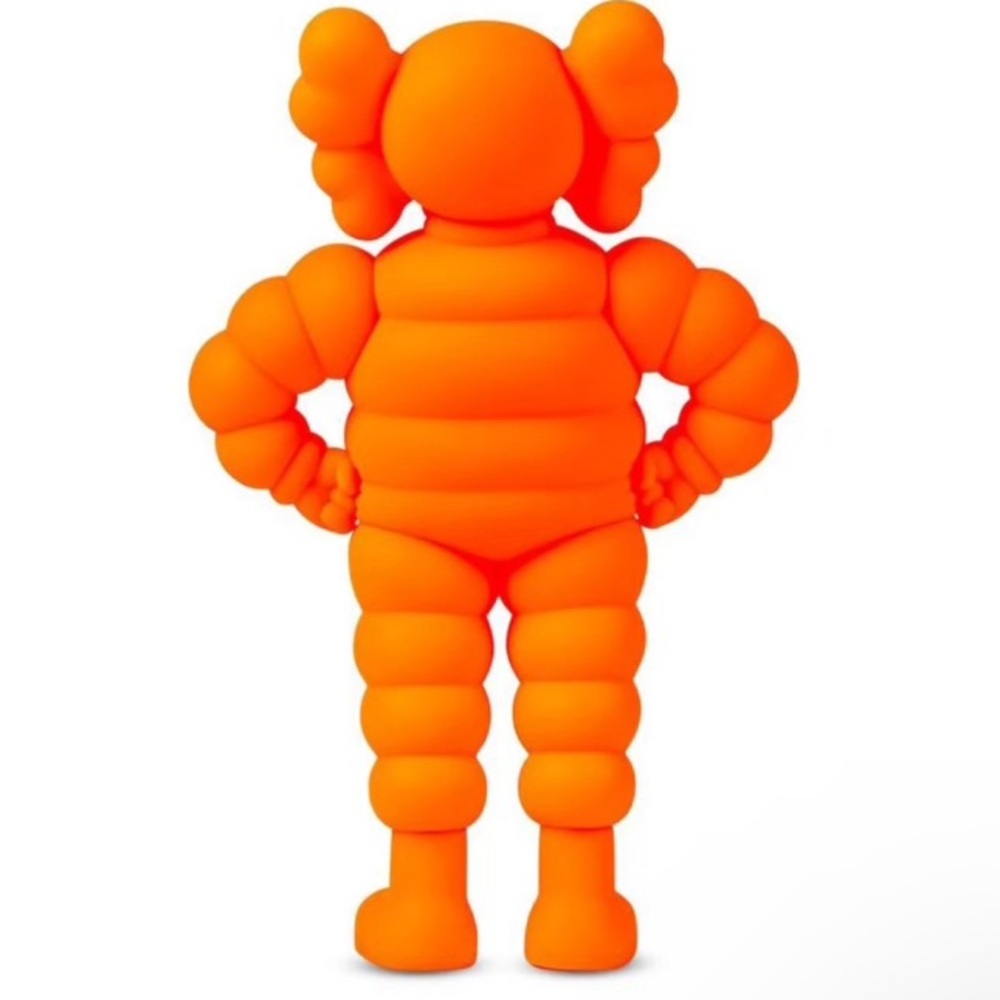 KAWS CHUM OPEN EDITION—Neon Orange - Picture 3 of 5